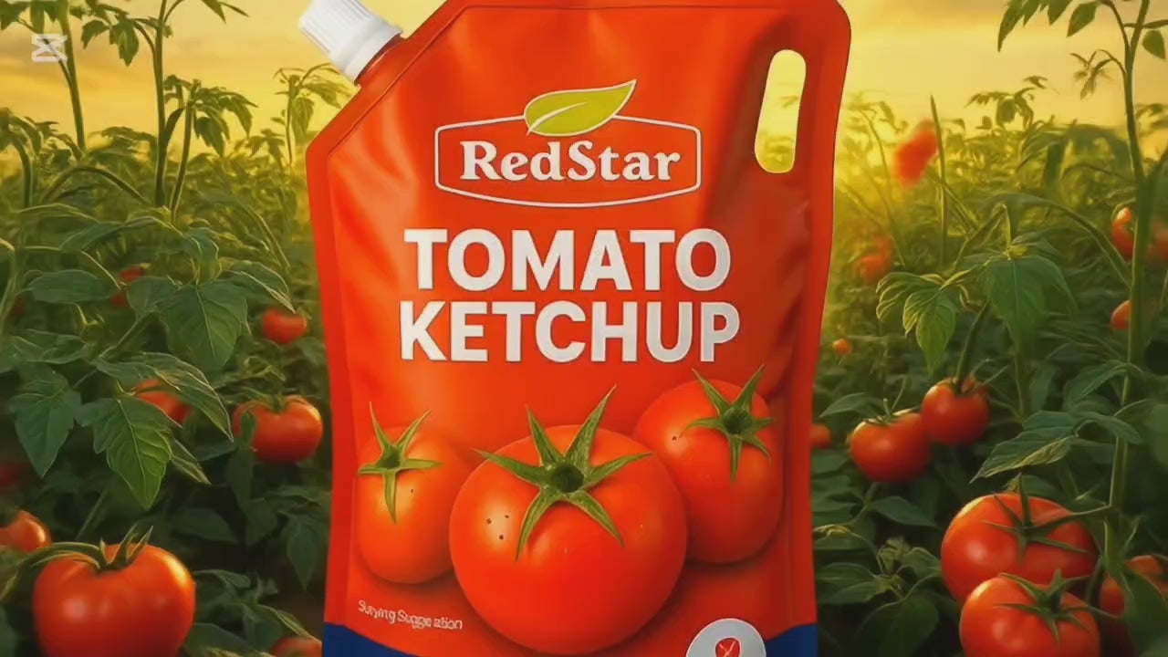 Red Star Tomato Ketchup 4ltr Pouch